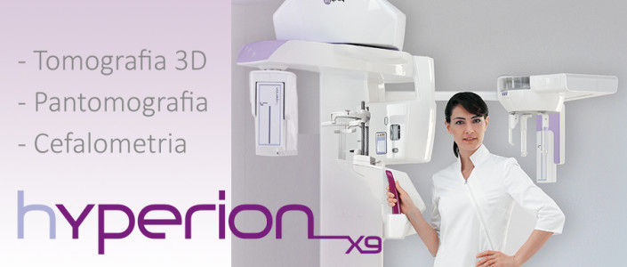 Hyperion X9 – tomograf 3D z funkcją pantomografu i cefalostatem