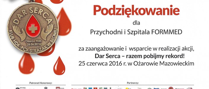 Dar serca – piknik honorowego krwiodawstwa w Ożarowie Mazowieckim